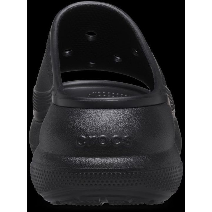 Moteriškos šlepetės Crocs Crush Slide, juodos