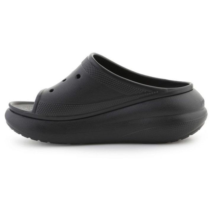 Moteriškos šlepetės Crocs Crush Slide, juodos