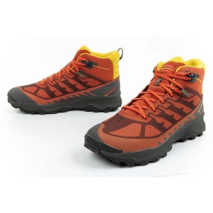 Vyriški vandeniui atsparūs sportbačiai Merrell Speed Eco, oranžiniai