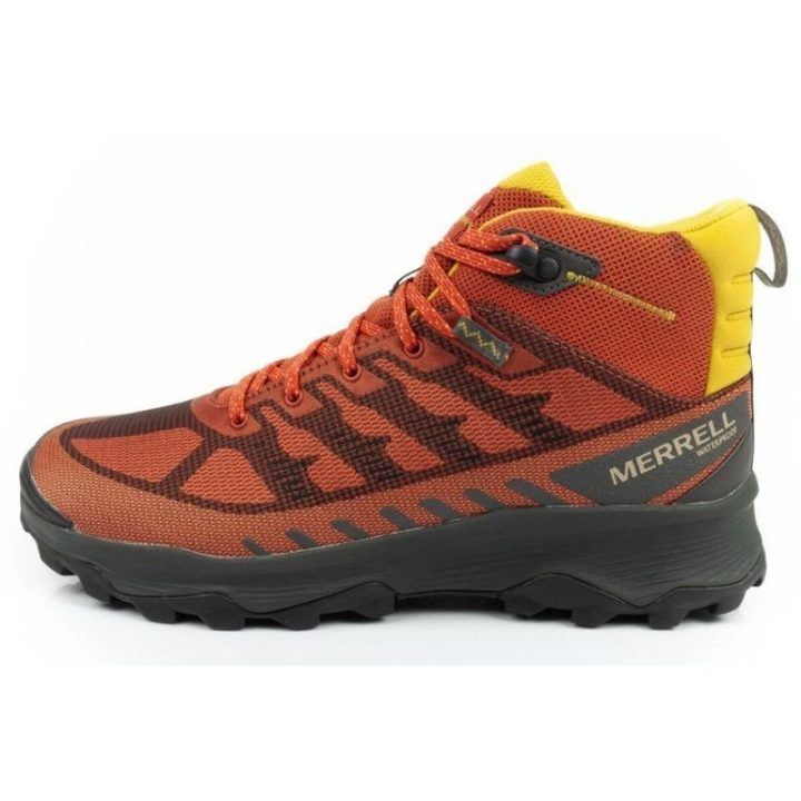 Vyriški vandeniui atsparūs sportbačiai Merrell Speed Eco, oranžiniai