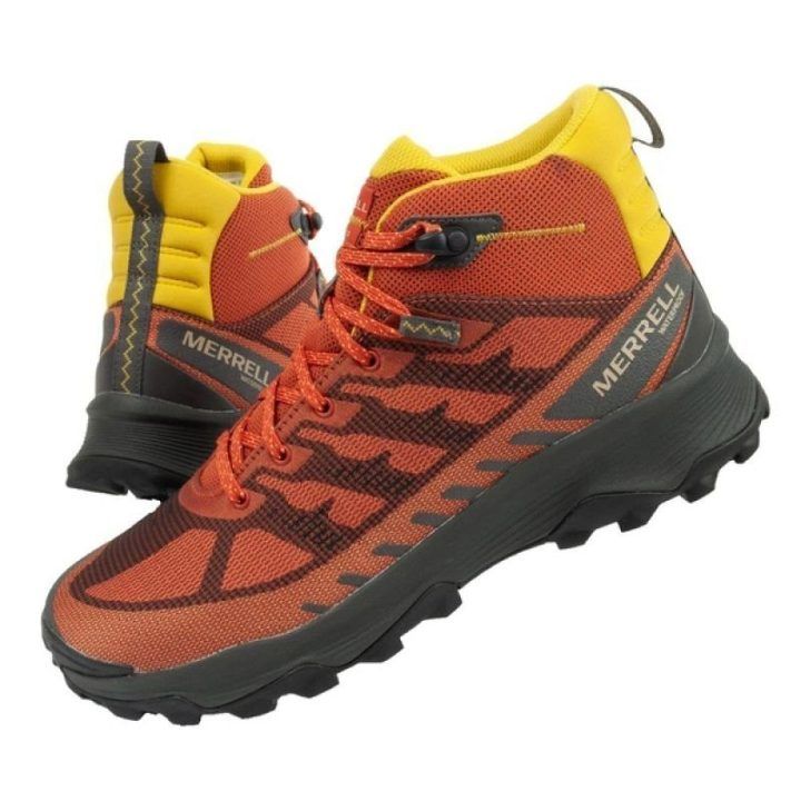 Vyriški vandeniui atsparūs sportbačiai Merrell Speed Eco, oranžiniai