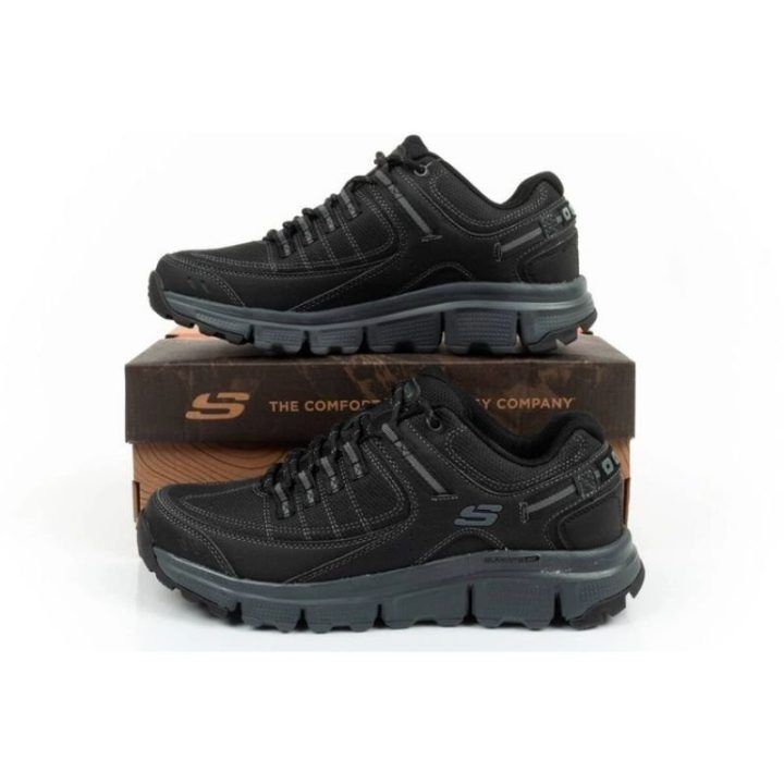 Vyriški suvarstomi sportbačiai Skechers, juodi