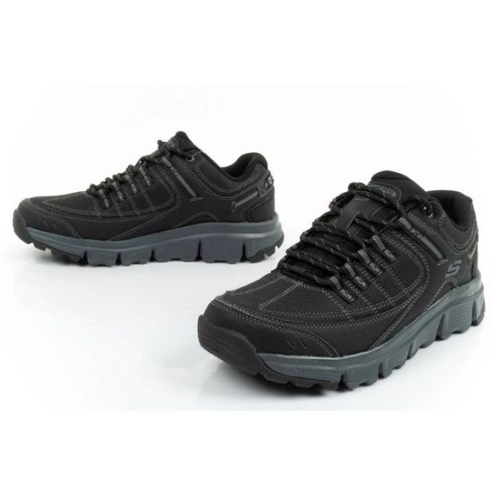 Vyriški suvarstomi sportbačiai Skechers, juodi