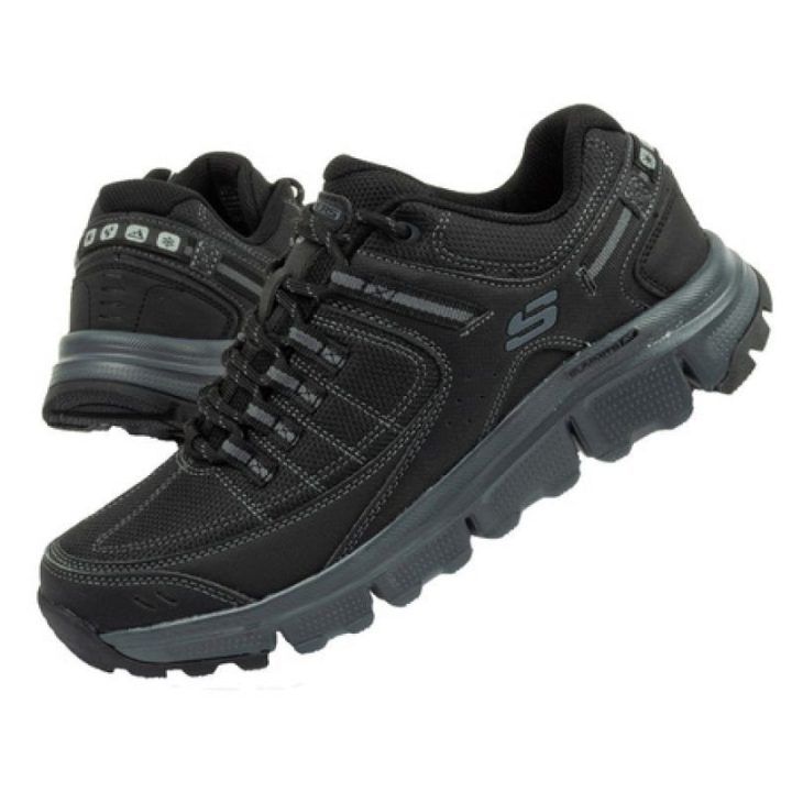 Vyriški suvarstomi sportbačiai Skechers, juodi
