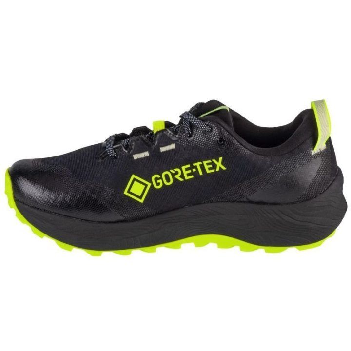 Vyriški bėgimo bateliai Asics Gel-Trabuco 12 GTX, juodi ir žali