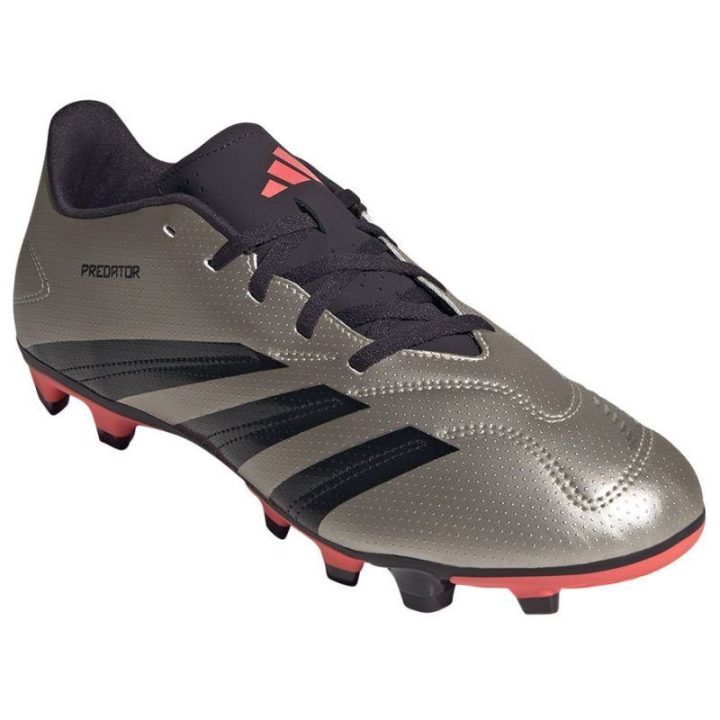 Vyriški futbolo bateliai adidas Predator Club FxG, sidabro