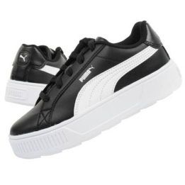 Vaikiški sportbačiai su 3 cm padu Puma Karmen, juodi