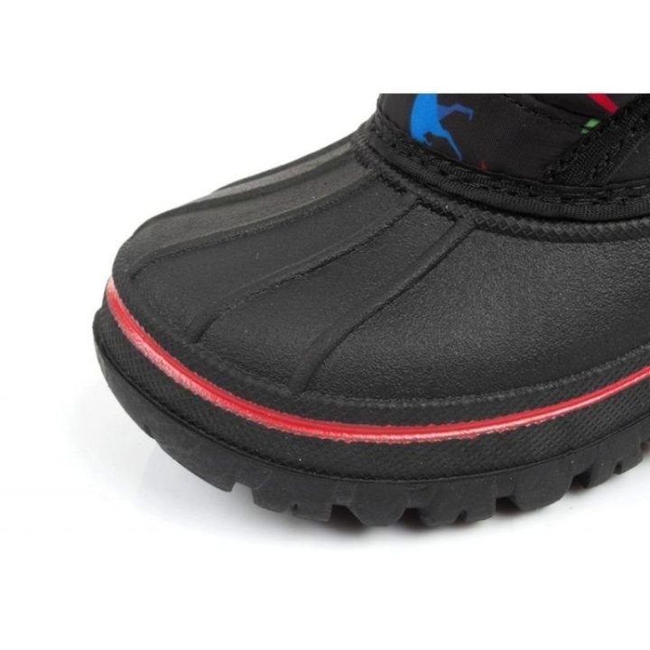 Vaikiški sniego batai su lipuku Lee Cooper, juodi