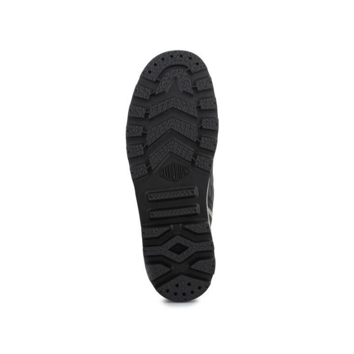 Dygsniuoti auliniai batai Palladium Pampa Re-Quilted, juodi