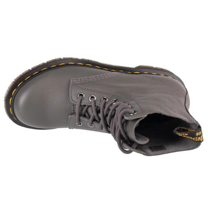 Moteriški odiniai aulinukai Dr. Martens 1461, pilki