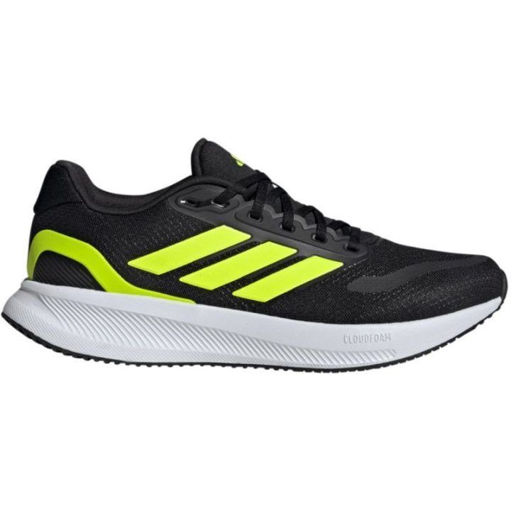 Vyriški bėgimo bateliai su Cloudfoam adidas Runfalcon 5, juodi