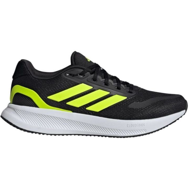 Vyriški bėgimo bateliai su Cloudfoam adidas Runfalcon 5, juodi