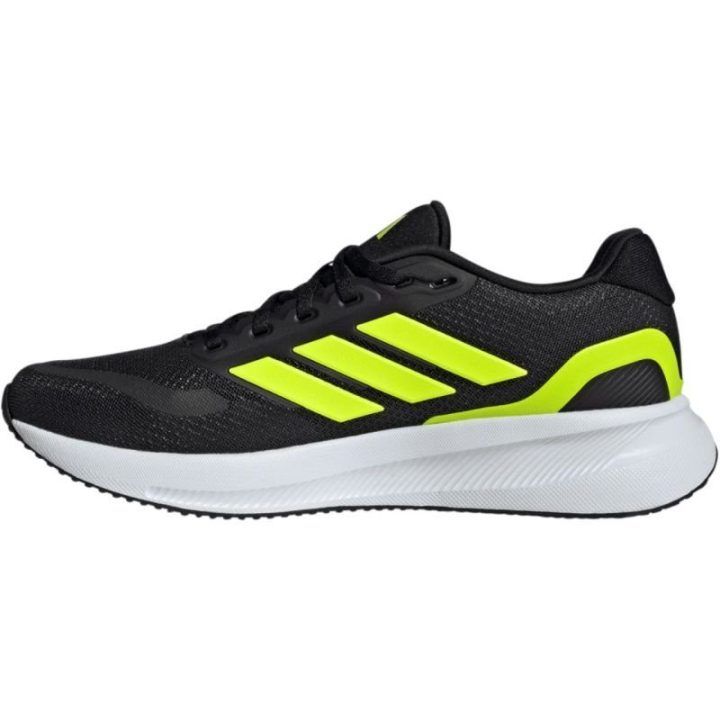 Vyriški bėgimo bateliai su Cloudfoam adidas Runfalcon 5, juodi