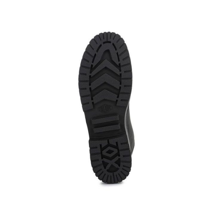 Moteriški ir vyriški auliniai batai Palladium SP20 Cuff Leather Waterproof WL, juodi