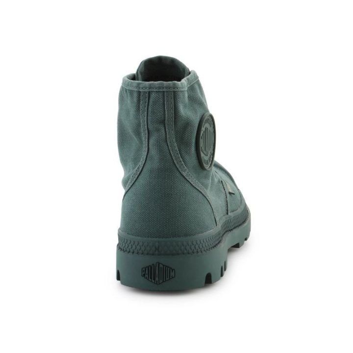 Vyriški sportbačiai aukštu auliuku Palladium Pampa Hi, žali