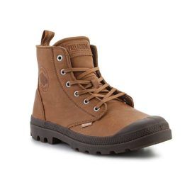 Uniseks odiniai auliniai batai Palladium Pampa Zip Lth Ess, rudi