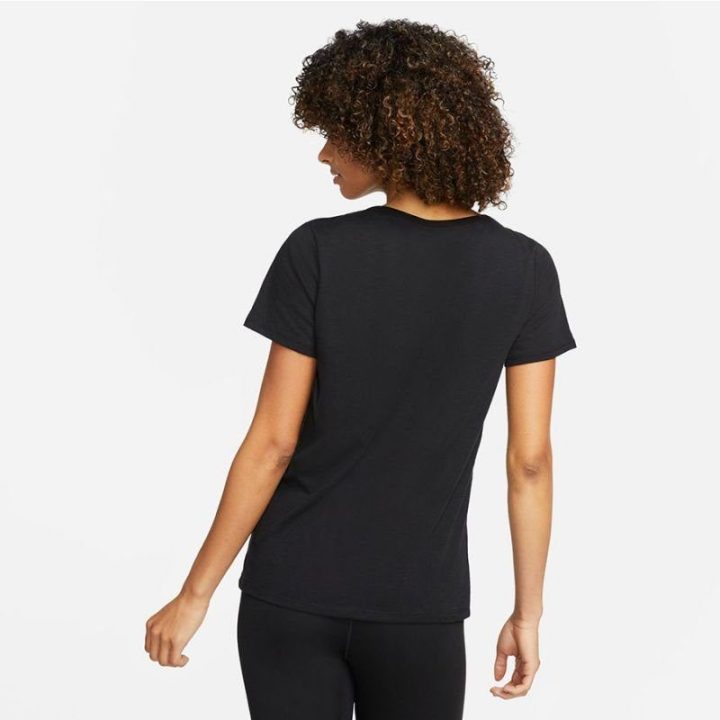 Moteriški marškinėliai Nike DF Tee, juodi