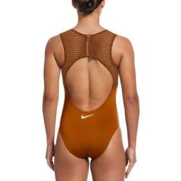 Vienos dalies maudymosi kostiumėlis Nike Wild, rudas