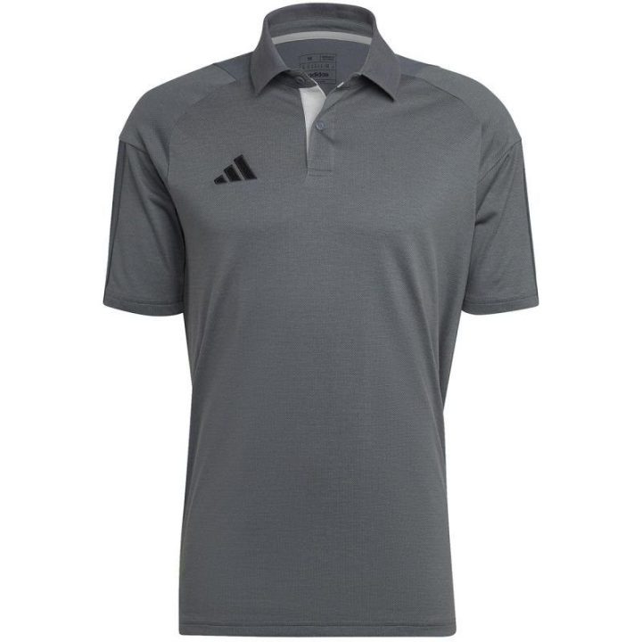 Vyriški polo marškinėliai adidas Tiro 23 Competition, pilki
