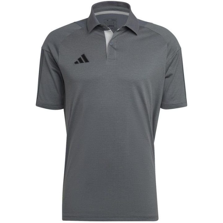Vyriški polo marškinėliai adidas Tiro 23 Competition, pilki