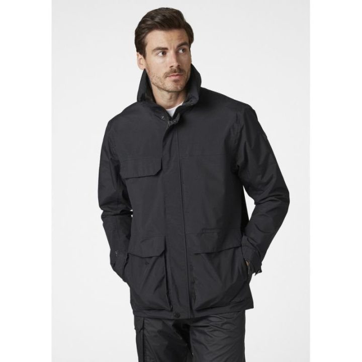 Vyriška lietaus striukė Helly Hansen Utility Rain, juoda
