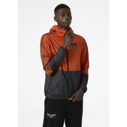 Vyriška striukė nuo vėjo Helly Hansen Active Wind, oranžinė