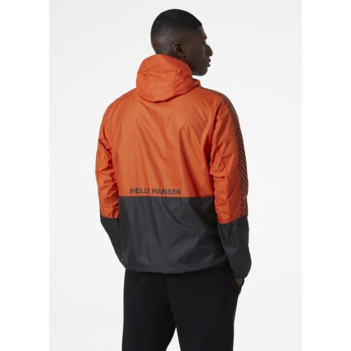 Vyriška striukė nuo vėjo Helly Hansen Active Wind, oranžinė