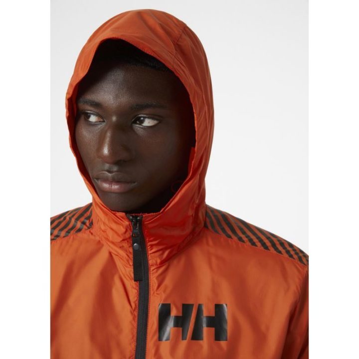 Vyriška striukė nuo vėjo Helly Hansen Active Wind, oranžinė
