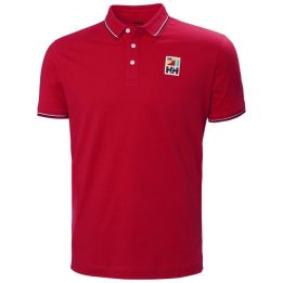 Vyriški medvilniniai polo marškinėliai Helly Hansen Jerey, raudoni