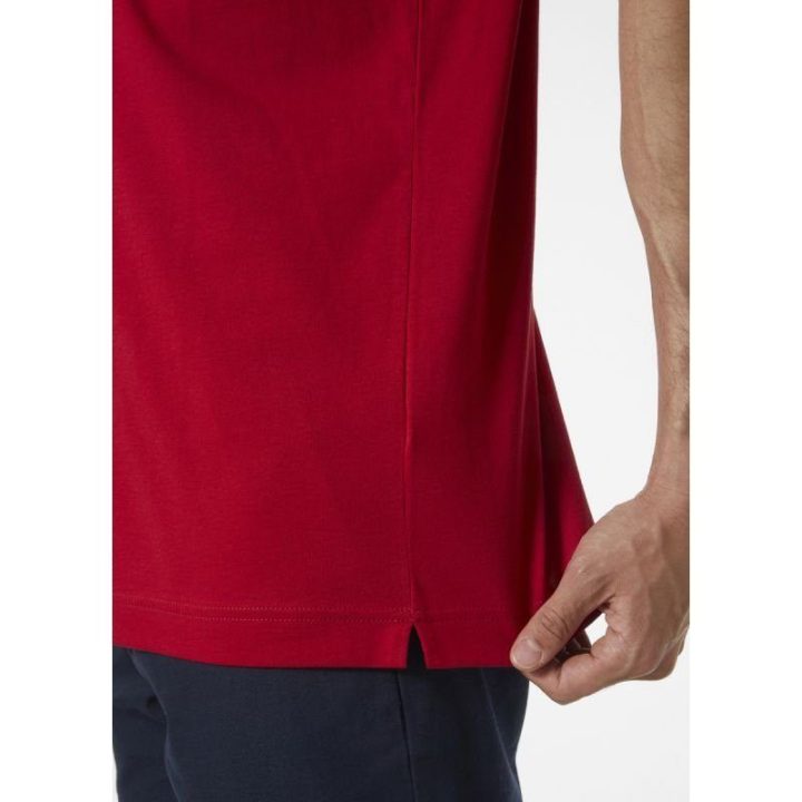 Vyriški medvilniniai polo marškinėliai Helly Hansen Jerey, raudoni