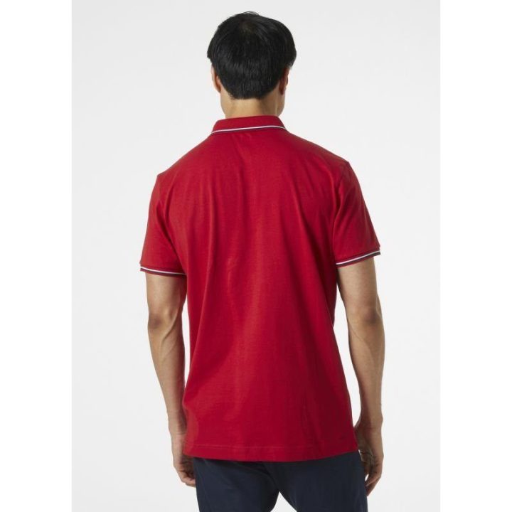 Vyriški medvilniniai polo marškinėliai Helly Hansen Jerey, raudoni