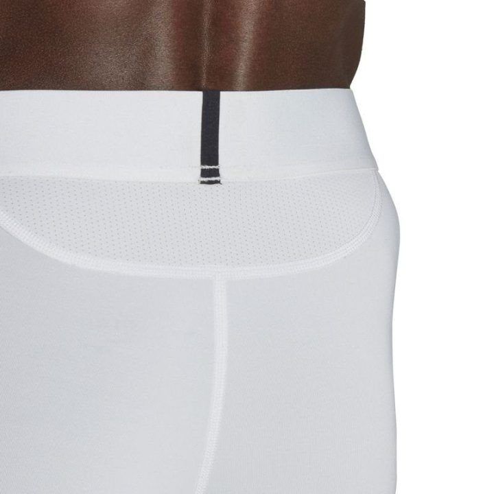 Vyriški kompresiniai šortai adidas Techfit AEROREADY, balti