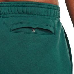 Vyriški laisvo kirpimo šortai Under Armour Rival Fleece, žali