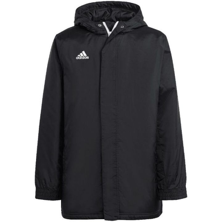 Vaikiška pašiltinta striukė adidas Entrada 22 Stadium, juoda