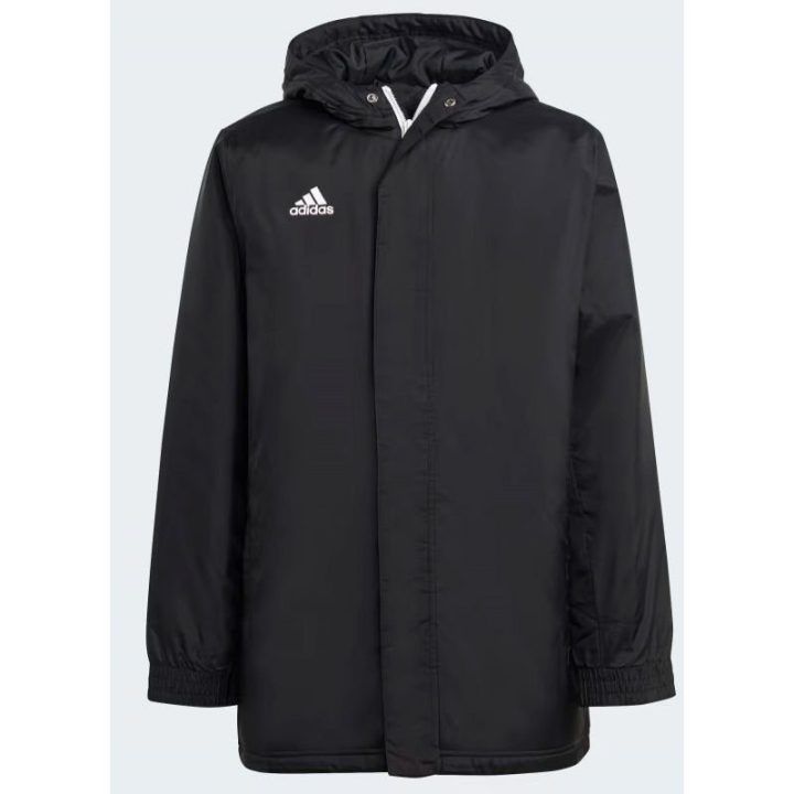 Vaikiška pašiltinta striukė adidas Entrada 22 Stadium, juoda