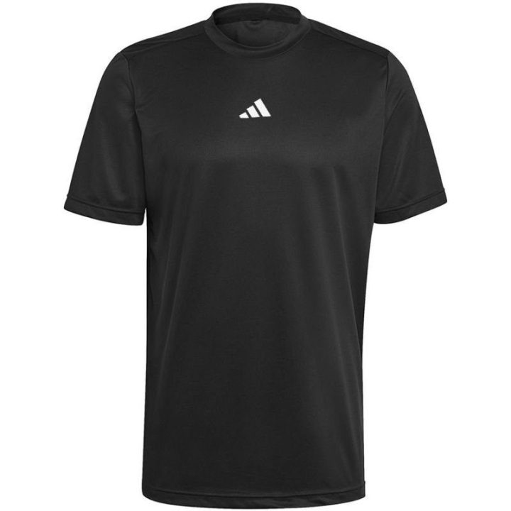 Vyriški prigludusio kirpimo marškinėliai adidas Techfit, juodi