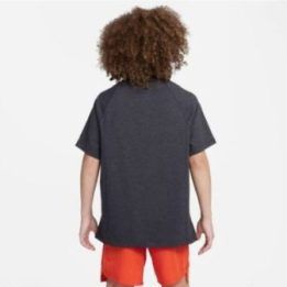 Vaikiški laisvo kirpimo marškinėliai Nike DF Athletics, juodi