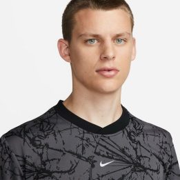 Vyriški marškinėliai trumpomis rankovėmis Nike F.C., grafito