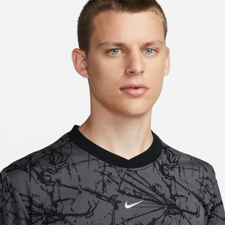 Vyriški marškinėliai trumpomis rankovėmis Nike F.C., grafito