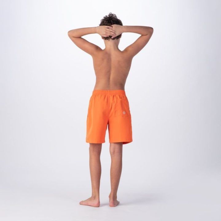 Vaikiški maudymosi šortai su elastine juosta Aquawave, oranžiniai