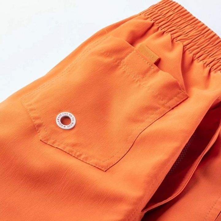 Vaikiški maudymosi šortai su elastine juosta Aquawave, oranžiniai
