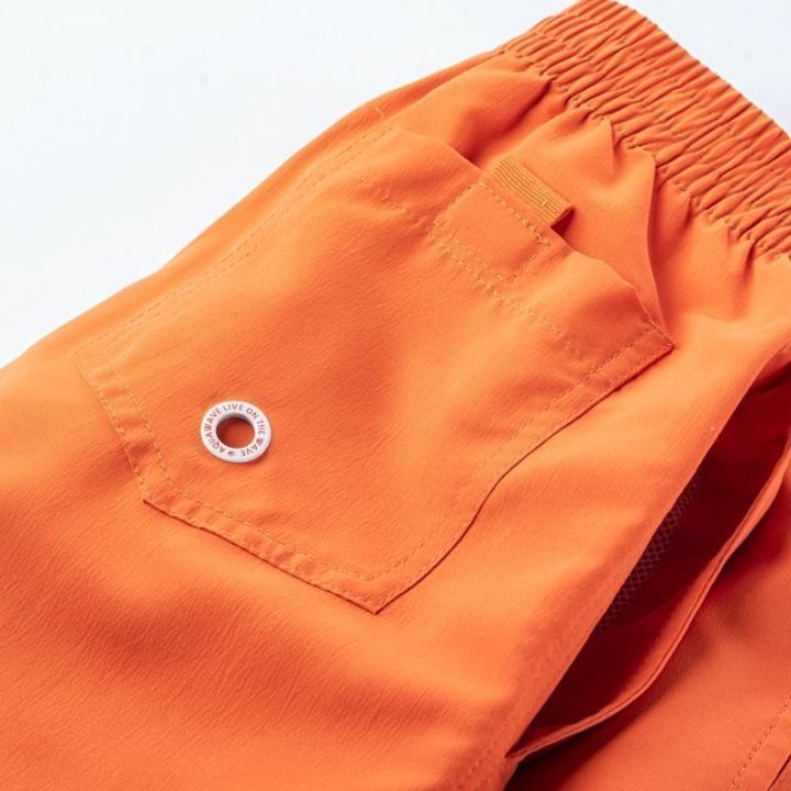 Vaikiški maudymosi šortai su elastine juosta Aquawave, oranžiniai