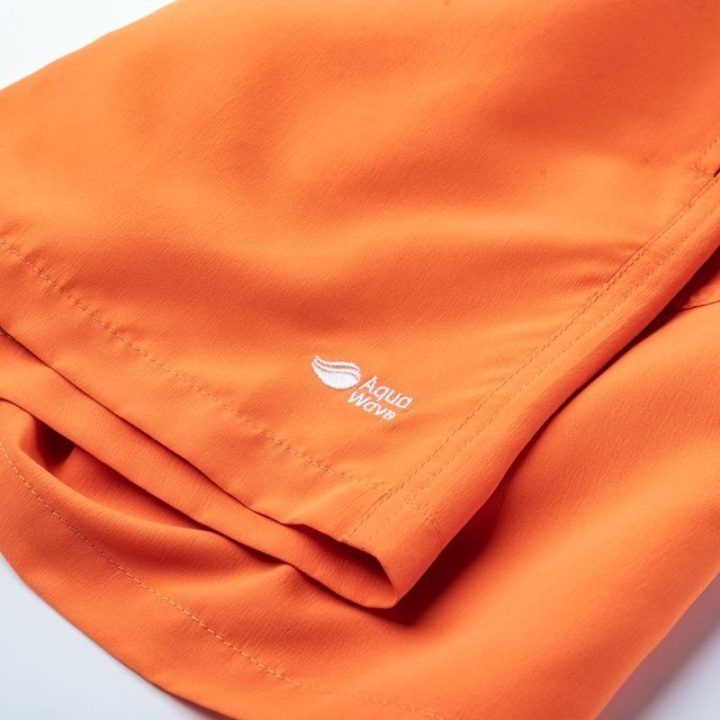 Vaikiški maudymosi šortai su elastine juosta Aquawave, oranžiniai