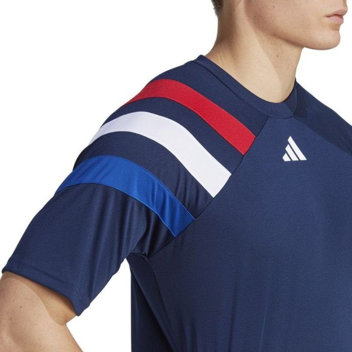 Vyriški treniruočių marškinėliai adidas Fortore 23, tamsiai mėlyni