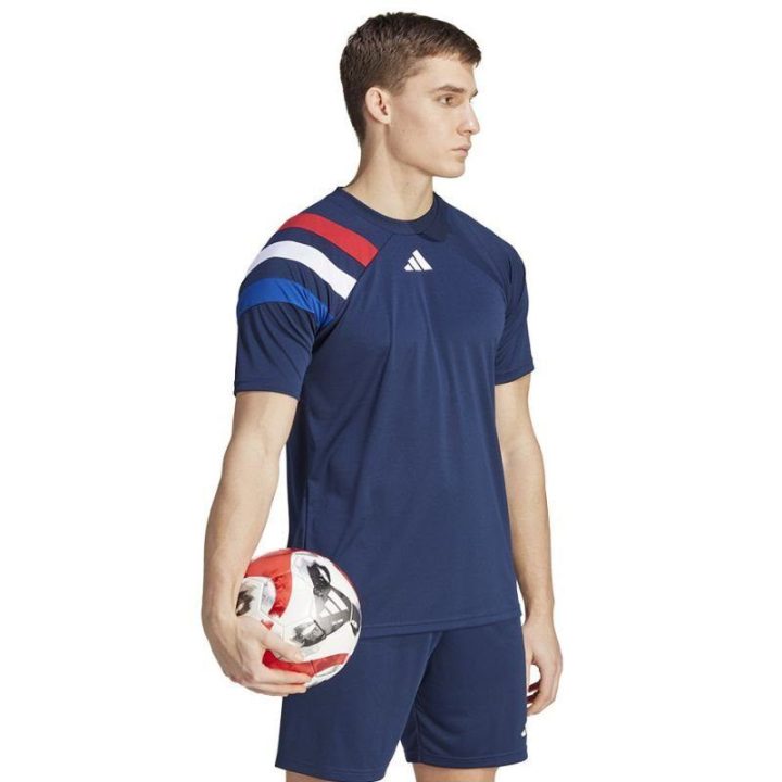 Vyriški treniruočių marškinėliai adidas Fortore 23, tamsiai mėlyni