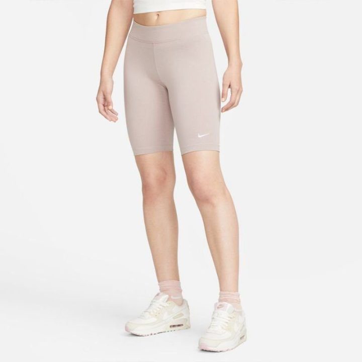 Moteriški prigludę šortai Nike Sportswear Essential, smėlio