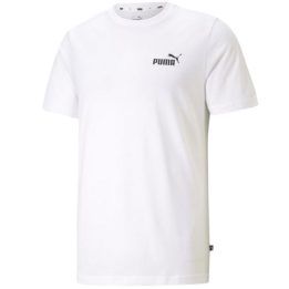 Vyriški medvilniniai marškinėliai Puma ESS Small Logo, balti
