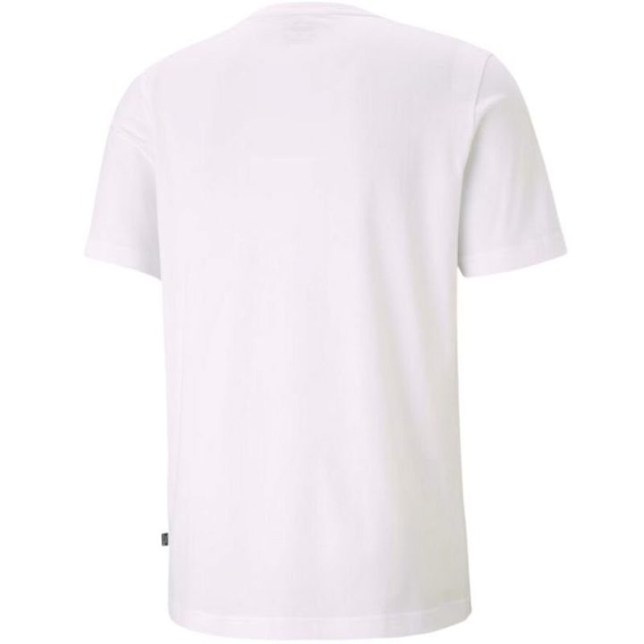 Vyriški medvilniniai marškinėliai Puma ESS Small Logo, balti