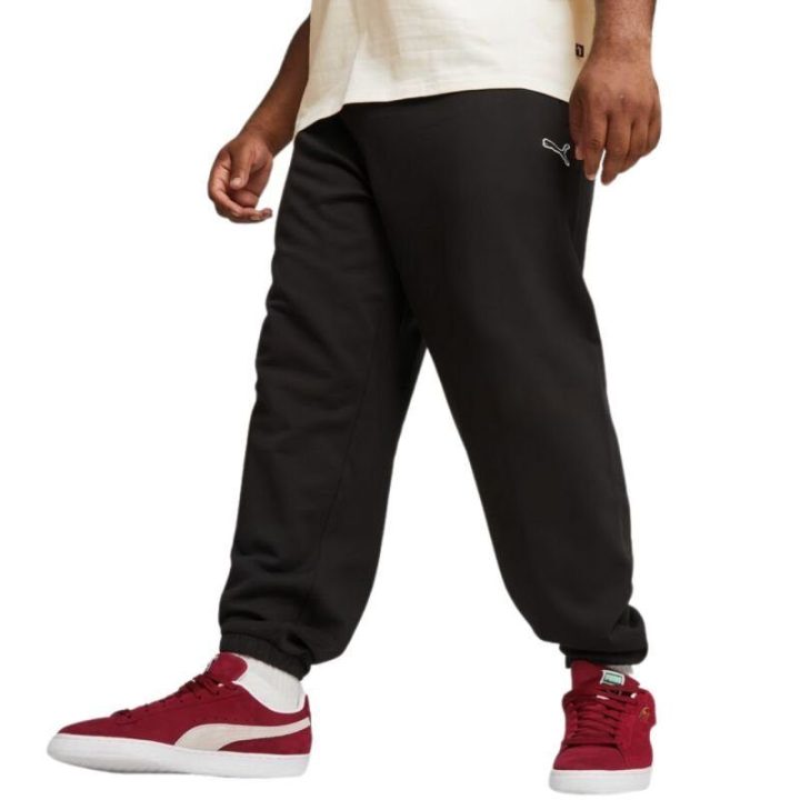 Vyriškos laisvo kirpimo kelnės Puma Better Essentials, juodos