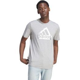 Vyriški medvilniniai marškinėliai adidas FI MET, pilki